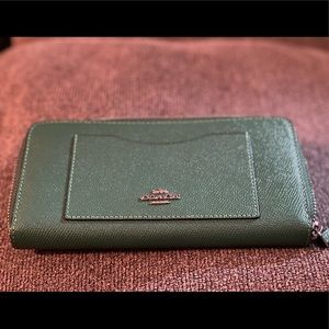 Coach Accordion Zip Wallet